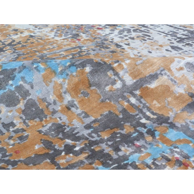 Not Yet Made - Made To Order Revin Multi Hand loom Bamboo/Silk Area Rug - 10'x14' For Sale - Image 5 of 6