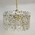 Metal Mid-Century Facet Glass Chandelier from Kinkeldey, 1960s For Sale - Image 7 of 9