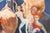 Francis Littna Last Supper, C. 1960 Signed Oil on Canvas - Modernist Religious For Sale - Image 11 of 11