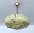 1930s Art Deco Pendant Light in Marble Glass, 1930s For Sale - Image 5 of 18