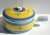 Deruta 1970s Caleca Ceramic Hand Painted Italy Round Casserole With Lid Rustic European Pottery For Sale - Image 4 of 13