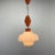 Pull-Down Pendant Light, Czechoslovakia, 1950s For Sale - Image 4 of 8