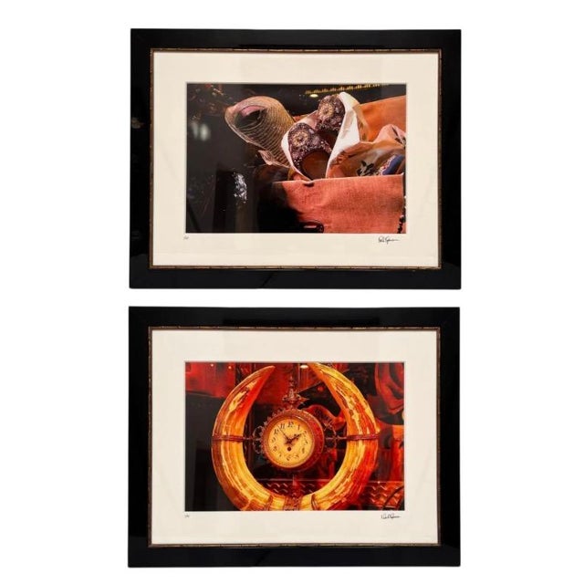 2000 - 2009 Bergdorf Goodman Windows Nyc 2005 Framed/Matted 'Artwork Capture' Photo Set of 6 of Les Objects d'Art & De La Vie as the Elements. For Sale - Image 5 of 7