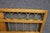 Brown Baker Furniture Walnut and Brass Ring King Headboard For Sale - Image 8 of 8