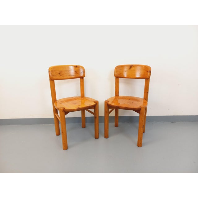 Vintage Scandinavian Pine Chairs from Rainer Daumiller, 1970s, Set of 2 For Sale - Image 4 of 18