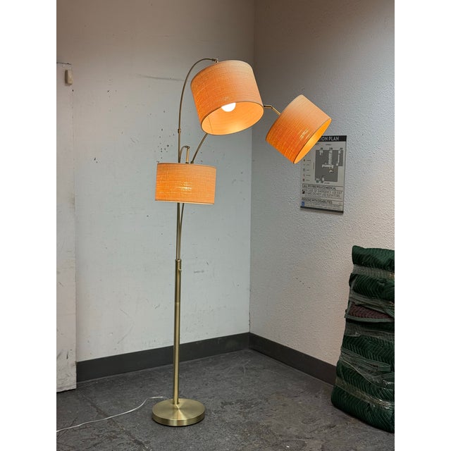 Design Plus Gallery presents the Bowery Floor Lamp from Adesso. This floor lamp delivers a mid-century modern look with an...