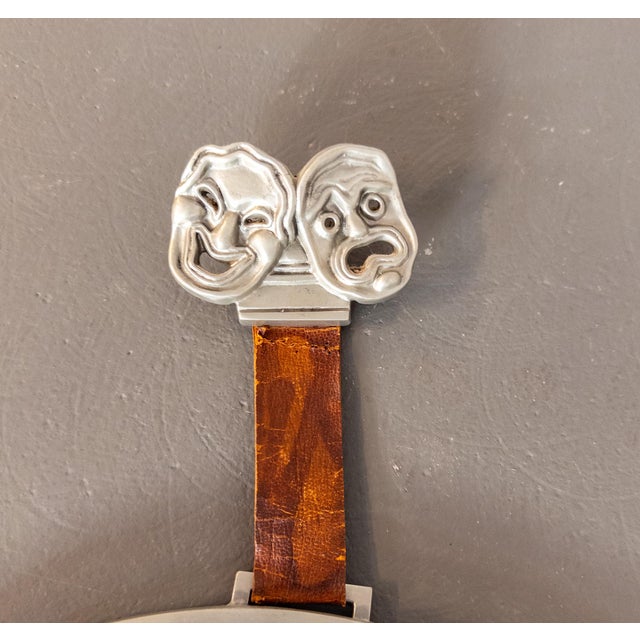 Hans Bergström Mirror by Hans Bergström for Ystad-Metall, 1932 For Sale - Image 4 of 7