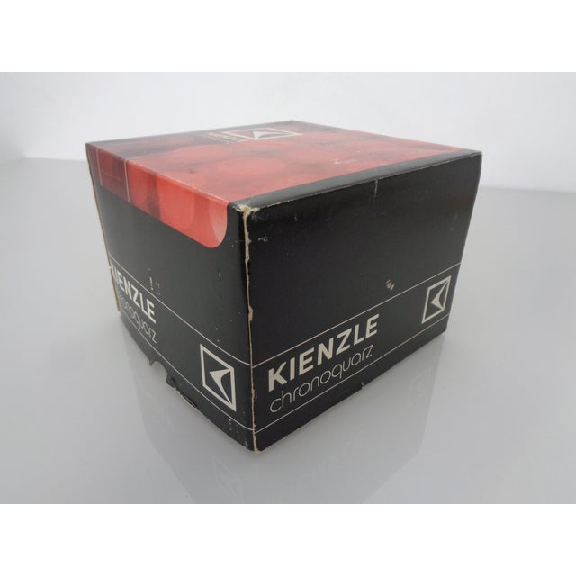 Chronoquarz Table Clock by Kienzle Design for Kienzle International, Germany, 1960s For Sale - Image 18 of 18