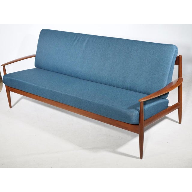 1960s Mid-Century Teak Sofa by Grete Jalk for France and Son, 1960s For Sale - Image 5 of 15