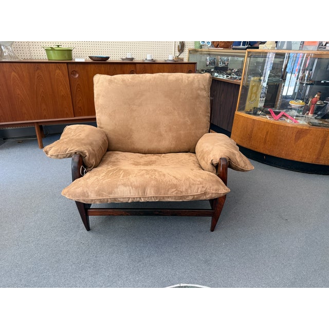 Wood Brazilian Jacaranda Wood Easy Chair Designed by Jean Gillon C1960s For Sale - Image 7 of 14