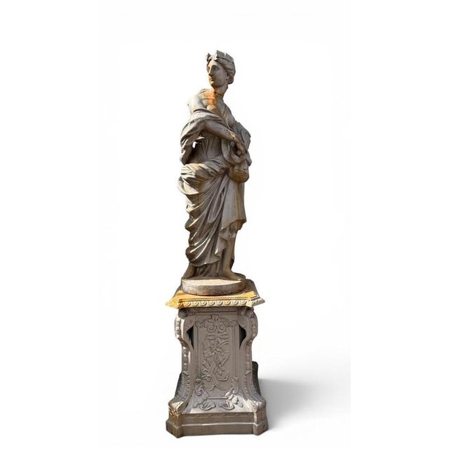 Large Vintage Garden Sculptures, 1970, Set of 4 For Sale - Image 3 of 7