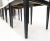 1970s Set of Six Ebonized Cerused Walnut Dining Chairs For Sale - Image 5 of 13