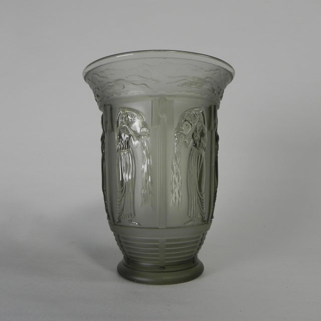 Vintage Art Deco Vase, 1930s For Sale - Image 13 of 15