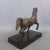 1950s Vintage Cast Iron Horse Sculpture on Wooden Base, 1950s For Sale - Image 5 of 16