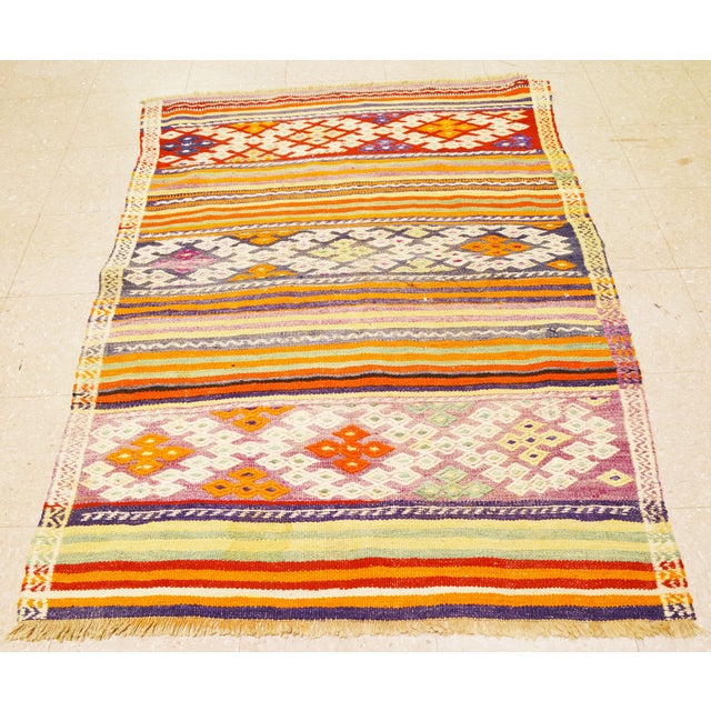 Flatweaved with care using traditional rug-making techniques, this wool rug blends timeless craftsmanship with a modern...