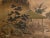 1960s Shōwa Era Japanese Byobu Screen "Landscape With Gazebo" For Sale In Dallas - Image 6 of 17