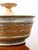 1960s Mid-Century Modern Art Pottery Lidded Bowl Ceramic Vessel Glazed Round Signed Serving Casserole For Sale - Image 10 of 11