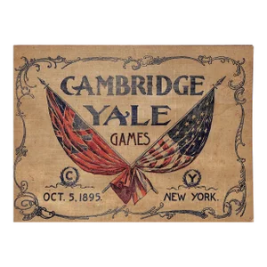 Cambridge Yale Games Oct. 5, 1895