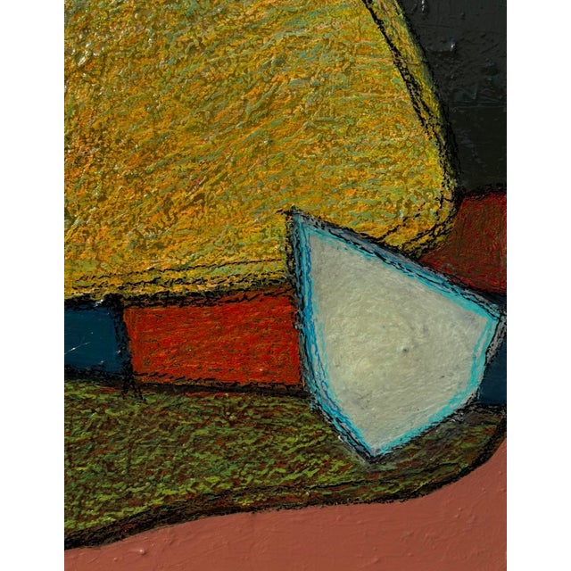 2020s "Out of the Shadows" Original Mixed Media Abstract Painting on Canvas by Zac Woodiel For Sale - Image 5 of 13