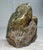 1980s Vintage Hand Carved 83' JTS Green Onyx Hard Stone Owl Sculpture Statue Figure For Sale - Image 5 of 10