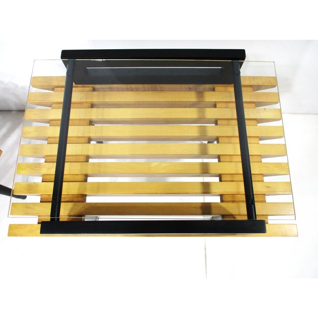 George Nelson Herman Miller Styled Slat Side Tables For Sale - Image 10 of 16