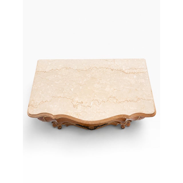 Late 20th Century Late 20th Century Pair of John Widdicomb Louis XV Style Marble-Top Nightstands For Sale - Image 5 of 16