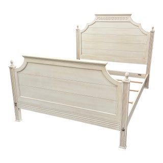 Queen Size Ethan Allen Swedish Home Bed Frame For Sale