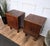 Wood Mid-Century Modern Italian Wooden Nightstands, 1950s, Set of 2 For Sale - Image 7 of 11