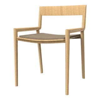 Collector Nihon Dining Chair in Famiglia 07 Fabric and Oak by Francesco Zonca Studio For Sale