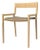 Collector Nihon Dining Chair in Famiglia 07 Fabric and Oak by Francesco Zonca Studio For Sale