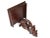 Mid 20th Century Wood Carved Elephant Head Wall Decor Shelf For Sale - Image 6 of 11