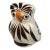 Vintage Hand Painted Ceramic Owl For Sale