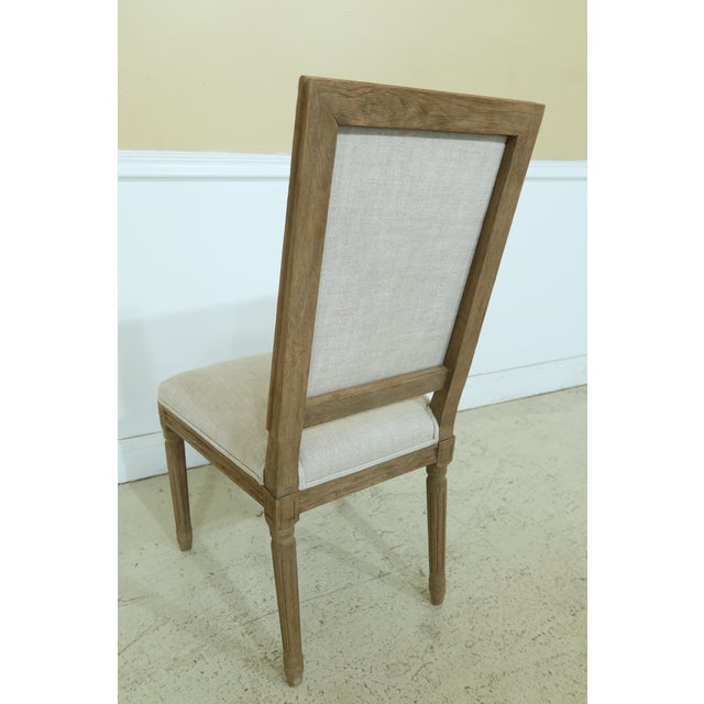 Set of 8 Restoration Hardware French Style Dining Room Chairs Chairish