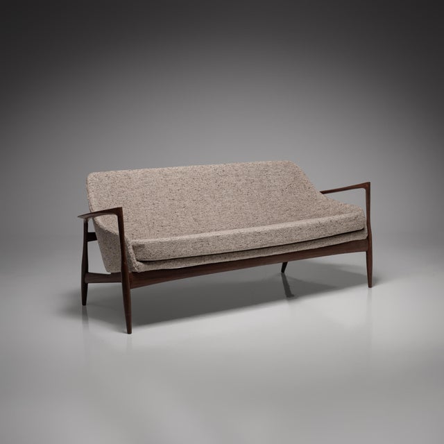 D200 Lounge Chair and D200s Sofa by Ib Kofod-Larsen for Laauser, 1950s, Set of 2 For Sale - Image 13 of 18