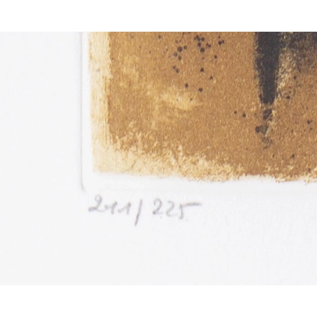 Abstract Color Etching by Johnny Friedlaender For Sale - Image 4 of 7