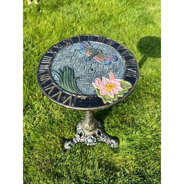 Antique Cast Iron Occasional Table For Sale - Image 6 of 7