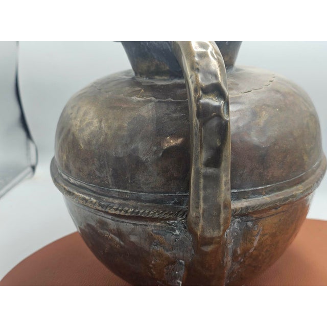 19th Century Brass Jug For Sale - Image 5 of 7