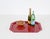 Mid-Century Italian Red Acrylic Serving Tray, 1980s For Sale - Image 12 of 14