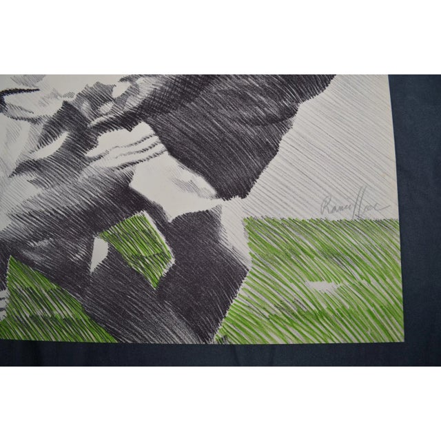 1980s Bernard Rancillac (1931-2021) “Argentina” Color Lithograph Signed and Justified 94/100 For Sale - Image 5 of 9