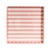 Bold and graphic, this tray brings a modern twist to classic entertaining. Its eye-catching pink and white striped pattern...