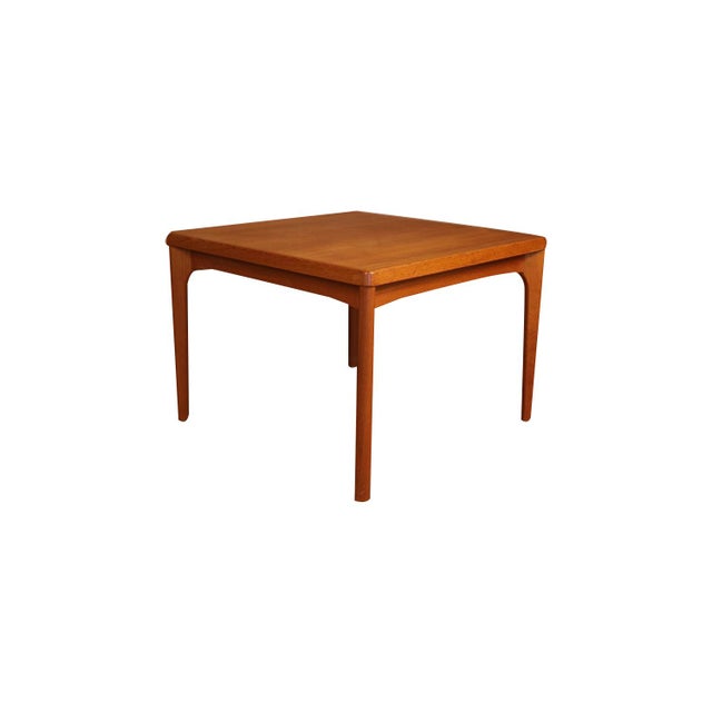 Exceptional Danish Modern teak, Mid Century Modern, vintage Scandinavian design, teak, side table by Vejle Stole &...