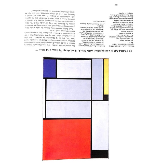 Paper "Piet Mondrian 1872-1944" 1994 Bois, Yve- Alain; Joosten, Joop; Rudenstein, Angelica For Sale - Image 7 of 10