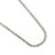 Unisex 14k White Gold 4-Prong 17.70ctw Lab Grown Diamond Tennis Chain Necklace For Sale In Houston - Image 6 of 8