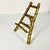 Bronze 1970s Vintage Chinoiserie Hollywood Regency Boho Chic Large Bamboo Tabletop Easel. For Sale - Image 8 of 11