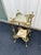 Mid 20th Century Art Nouveau Two-Tier Onyx and Brass Planter Stand For Sale - Image 12 of 12