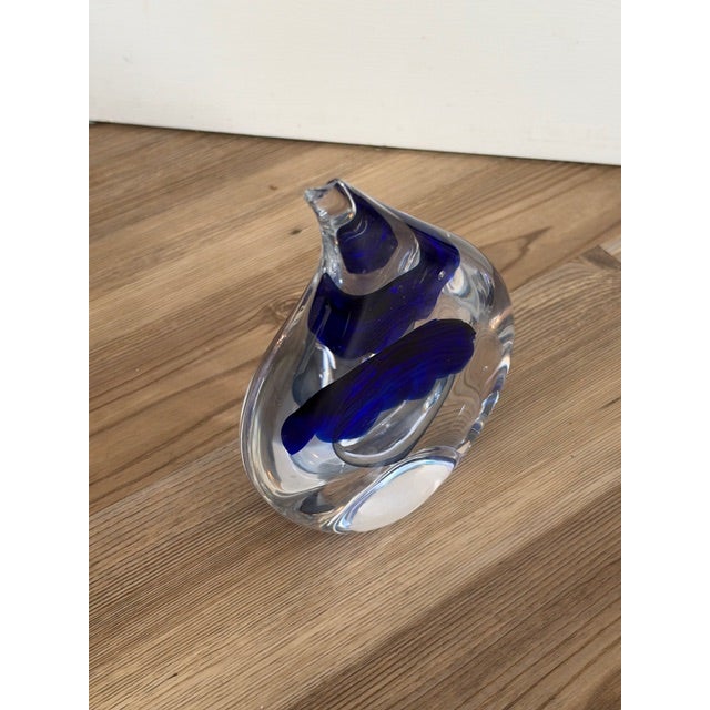 Mid 20th Century Murano Teardrop Paperweight For Sale - Image 5 of 13
