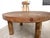 Brutalist Round Coffee Table in Pine, 1950s For Sale - Image 9 of 18