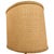 Vintage 1970s Brass Whale Table Lamp W/ Walnut Wood Base & Grasscloth Shade For Sale - Image 17 of 18