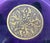 Here we have a super Moser Amethyst Jar with gold gladiators dancing around the circumference , 4 ball feet , 5" wide and...