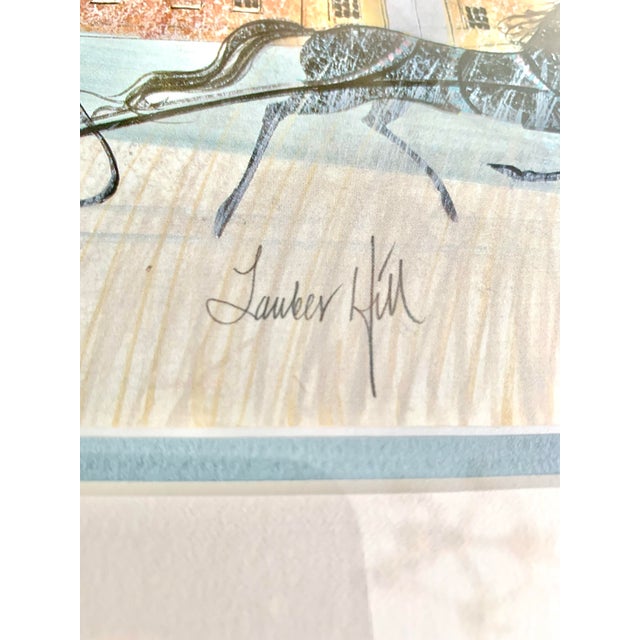 American Vintage Pat Buckley Moss- Lauber Hill Hand Signed Limited Edition Lithograph Framed For Sale - Image 3 of 12